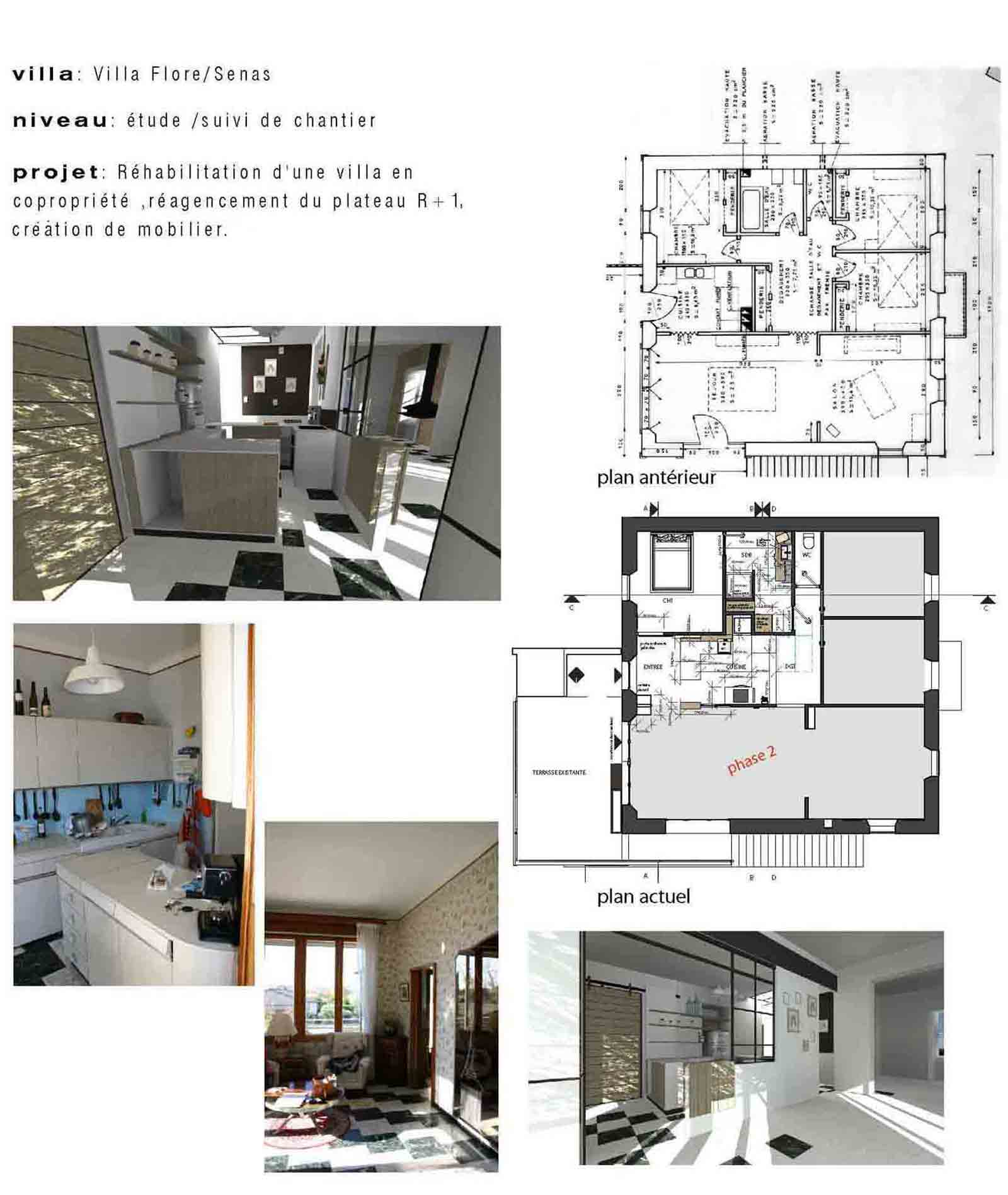 Rénovation Architecte d'intérieur villa Sénas