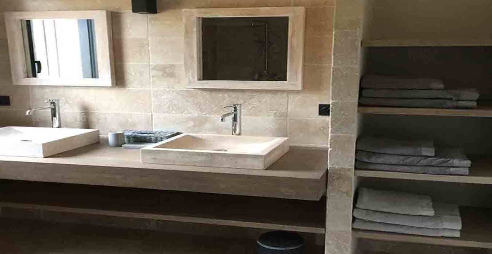 Construction mas Bedoin, salle de bain