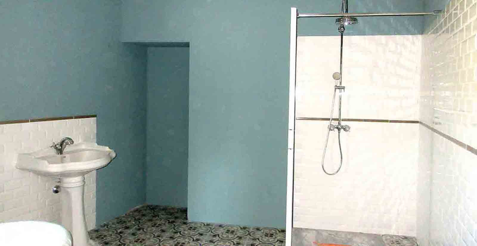 Réhabilitation Mormoiron équipement salle de bain