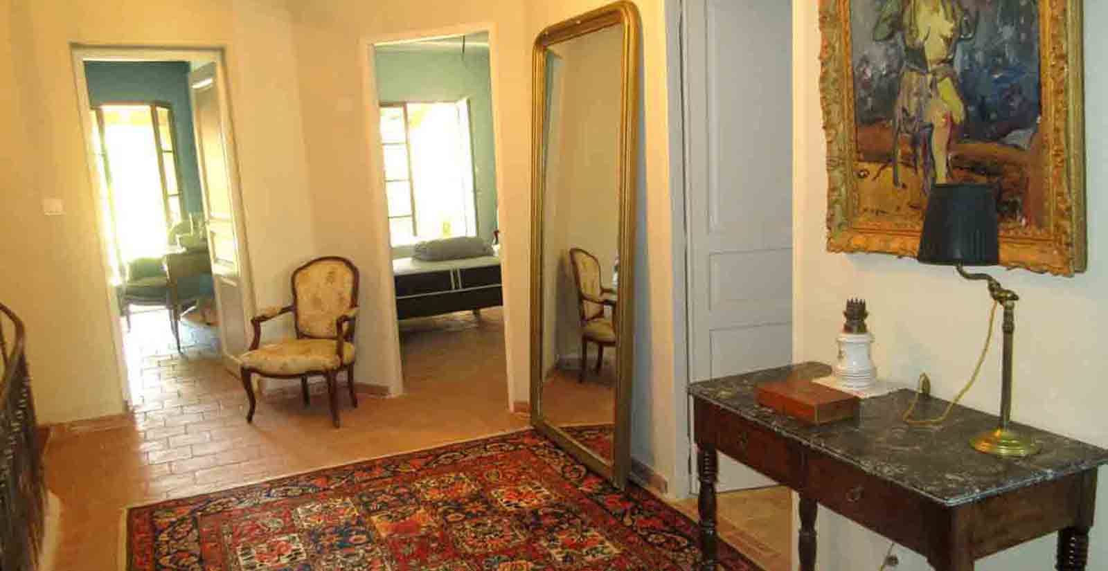 Réhabilitation Mormoiron aménagement vestibule