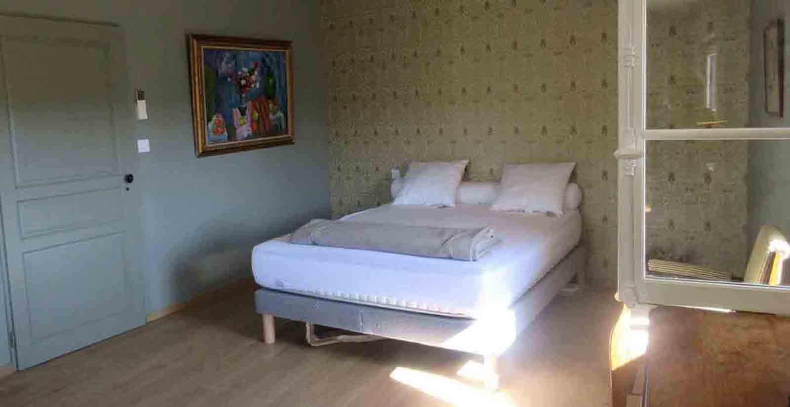 Réhabilitation Mormoiron aménagement chambre