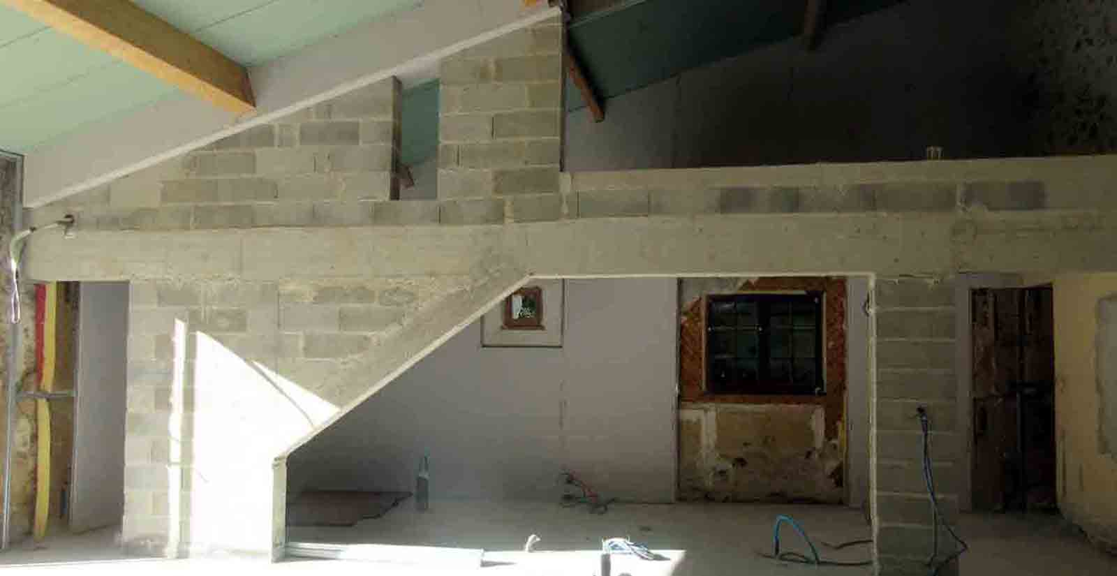 Réhabilitation maison Mormoiron