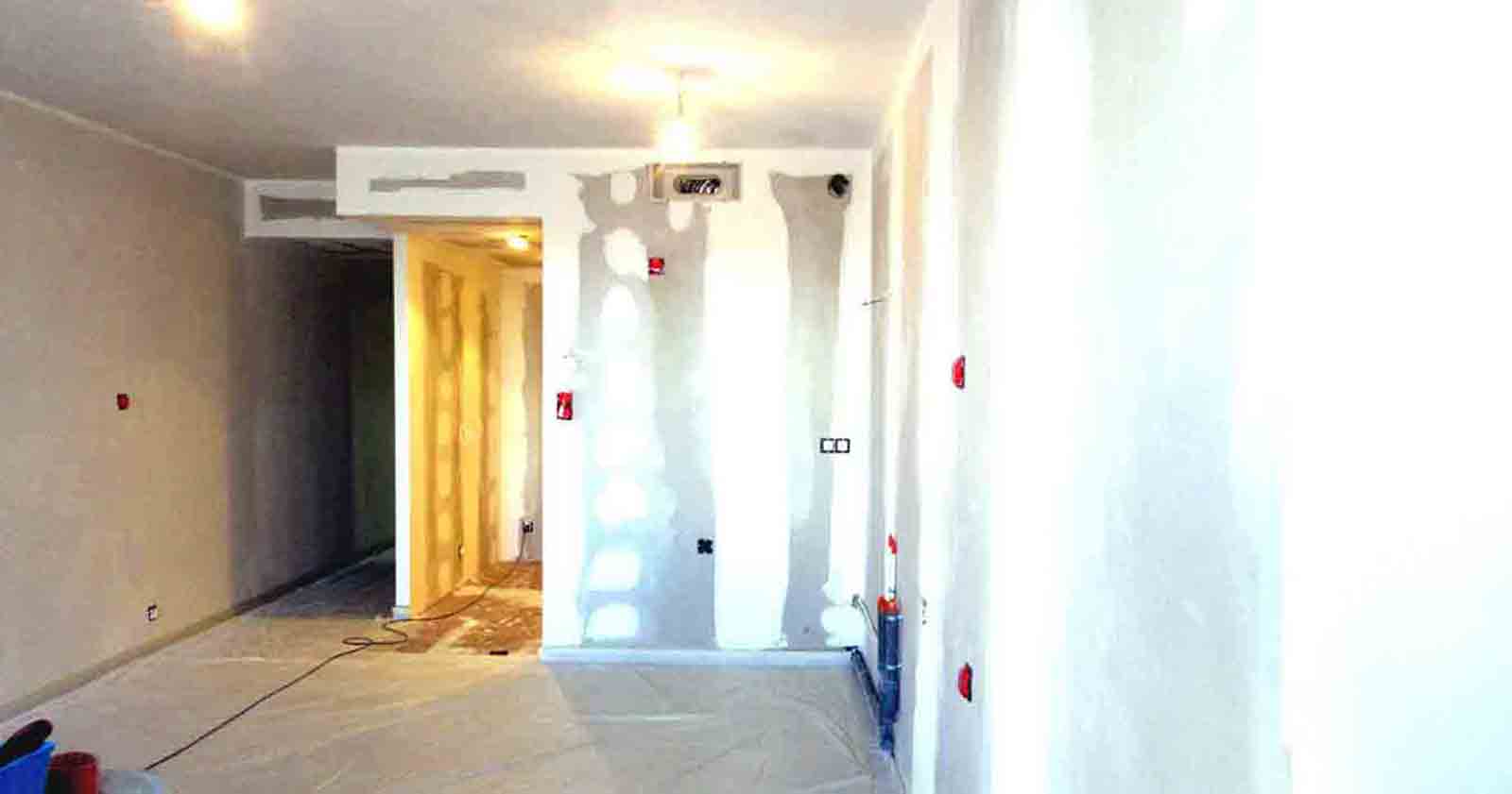 Séjour avant rénovation
